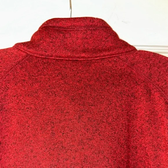 Patagonia Men's XXXL Vibrant Red Zip-Up Sweater - Picture 10 of 12